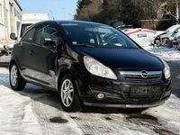 Gebraucht Opel Corsa Edition 80 PS (58 kW) 2007 Schwarz Kleinwagen