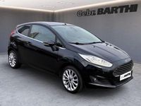 Gebraucht Ford Fiesta Titanium 140 PS (102 kW) 2016 Iridiumschwarz metallic (metallic) Kleinwagen
