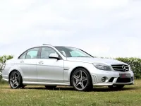 Gebraucht Mercedes C63 AMG AMG 457 PS (336 kW) 2008 Silber Limousine