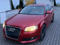 Second-hand Audi A3 Ambiente 102 CP (75 kW) 2009 Roșu Hatchback