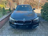 Gebraucht BMW 116 109 PS (80 kW) 2015 Schwarz Kleinwagen