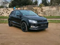 Gebraucht VW Polo Trendline 75 PS (55 kW) 2015 Schwarz Kleinwagen
