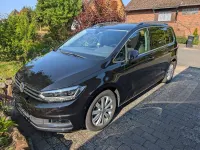 Gebraucht VW Touran Highline 150 PS (110 kW) 2017 Schwarz Van / Kleinbus