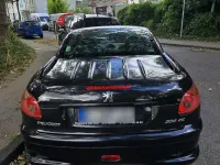 Gebraucht Peugeot 206 CC 109 PS (80 kW) 2004 Schwarz Cabrio