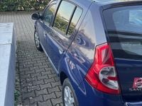 Gebraucht Dacia Sandero 75 PS (55 kW) 2009 Blau Kleinwagen