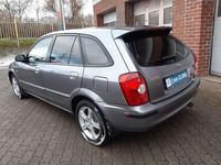 Gebraucht Mazda 323 98 PS (72 kW) 2003 Titaniumgrey metallic (25g) Limousine