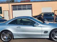 Gebraucht Mercedes SL500 AMG 306 PS (225 kW) 2003 Silber Cabrio