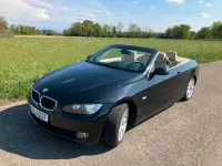 Gebraucht BMW 320 Cabriolet 170 PS (125 kW) 2008 Schwarz Cabrio