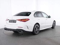 Gebraucht Mercedes C220 AMG line 200 PS (147 kW) 2023 Polarweiss  unilack Limousine