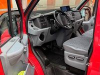 Usata Ford Transit 116 CV (85 kW) 2010 Rosso Monovolume