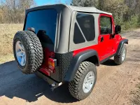 Gebraucht Jeep Wrangler Rubicon 177 PS (130 kW) 2003 Rot SUV