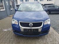 Gebraucht VW Touran United 109 PS (80 kW) 2008 Blau Van / Kleinbus