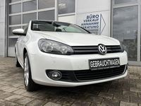 Gebraucht VW Golf Cabriolet Life 140 PS (102 kW) 2014 Weiß Cabrio