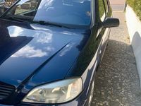 Gebraucht Opel Astra 101 PS (74 kW) 2001 Blau Kombi