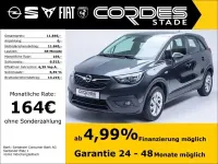 Gebraucht Opel Crossland X Edition 110 PS (80 kW) 2018 Grau SUV