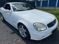 Gebraucht Mercedes SLK200 Edition 163 PS (119 kW) 2000 Weiß Cabrio