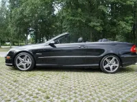 Gebraucht Mercedes CLK63 AMG Exclusive 481 PS (353 kW) 2008 Schwarz Cabrio