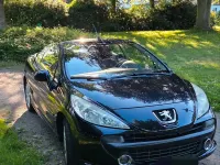 Gebraucht Peugeot 207 CC 120 PS (88 kW) 2009 Schwarz Cabrio