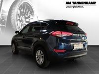 Gebraucht Hyundai Tucson Pure 132 PS (97 kW) 2018 Blau SUV