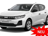 Neu Dacia Sandero Essentiel 101 PS (74 kW) 2026 Weiß Limousine