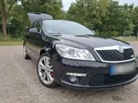 Gebraucht Skoda Octavia RS 170 PS (125 kW) 2011 Schwarz Kombi