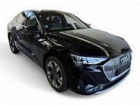 Gebraucht Audi e-tron Sportback S-Line 300 kW (408 PS) 2022 Schwarz SUV