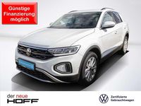 Gebraucht VW T-Roc Life 110 PS (80 kW) 2022 Weiß SUV