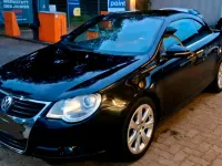 Gebraucht VW Eos 122 PS (89 kW) 2009 Schwarz Cabrio