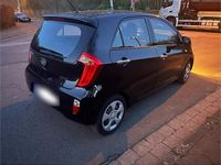 Gebraucht Kia Picanto 62 PS (45 kW) 2014 Schwarz Kleinwagen