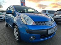 Gebraucht Nissan Note Acenta 88 PS (64 kW) 2007 Blau Kleinwagen