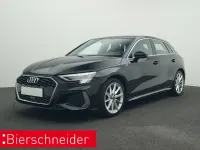 Second-hand Audi A3 S-Line 150 CP (110 kW) 2023 Negru Berlinǎ