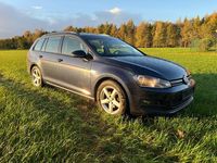 Gebraucht VW Golf VII Trendline 110 PS (80 kW) 2016 Blau Kombi