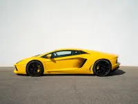 Usata Lamborghini Aventador 700 CV (514 kW) 2012 Giallo Coupé