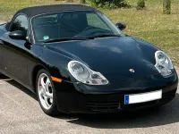 Gebraucht Porsche Boxster S 252 PS (185 kW) 2000 Schwarz Cabrio