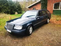 Brugt Mercedes E280 193 HK (141 kW) 1995 Blå Stationcar