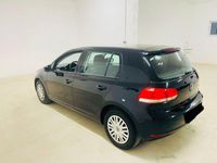 Gebraucht VW Golf VI Trendline 80 PS (58 kW) 2010 Schwarz Kleinwagen