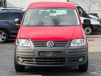 Gebraucht VW Caddy Team 80 PS (58 kW) 2008 Rot Van / Kleinbus
