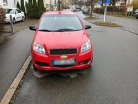 Gebraucht Chevrolet Aveo 84 PS (61 kW) 2009 Rot Kleinwagen