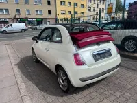 Gebraucht Fiat 500 Lounge 101 PS (74 kW) 2011 Weiß Cabrio