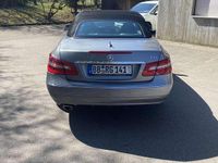 Usata Mercedes E250 Elegance 204 CV (150 kW) 2012 Grigio Cabrio