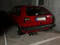 Gebraucht VW Golf II 70 PS (51 kW) 1990 Rot Kleinwagen