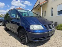 Gebraucht VW Sharan Trendline 116 PS (85 kW) 2008 Blau Van / Kleinbus