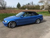 Gebraucht BMW 325 Cabriolet 192 PS (141 kW) 2001 Blau Cabrio