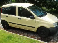 Gebraucht Fiat Panda Active 54 PS (39 kW) 2009 Gelb Kleinwagen
