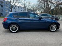 Gebraucht BMW 118 Advantage 136 PS (100 kW) 2018 Blau Kleinwagen