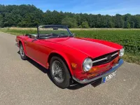 Gebraucht Triumph TR6 95 PS (69 kW) 1972 Rot Cabrio
