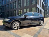 Second-hand Seat Leon Reference 110 CP (80 kW) 2014 Negru Berlinǎ