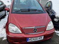 Gebraucht Mercedes A160 Elegance 102 PS (75 kW) 2001 Rot Van / Kleinbus