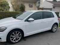 Gebraucht VW Golf VII Highline 150 PS (110 kW) 2019 Weiß Kleinwagen