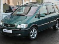 Gebraucht Opel Zafira Executive 147 PS (108 kW) 2002 Grün metallic Van / Kleinbus